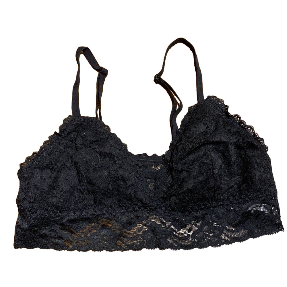 🌹 Rose + Vine 🌹 Black Lace Bralette